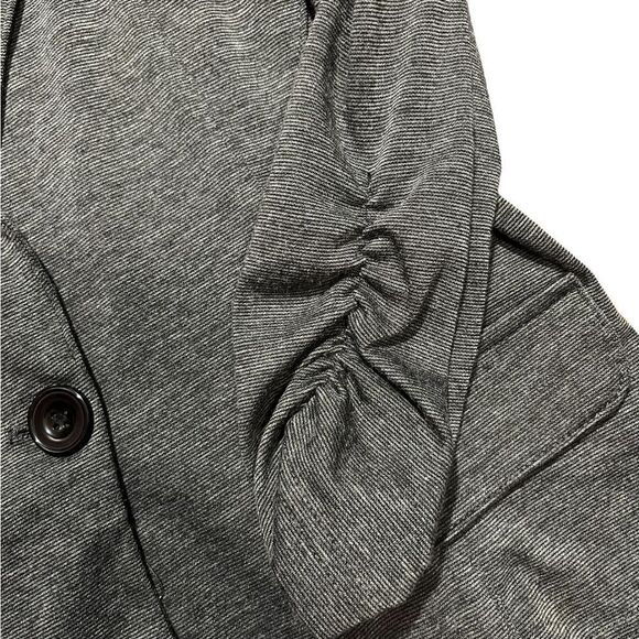Eclipse Button Front 3/4 Sleeve Blazer Medium - Picture 8 of 12